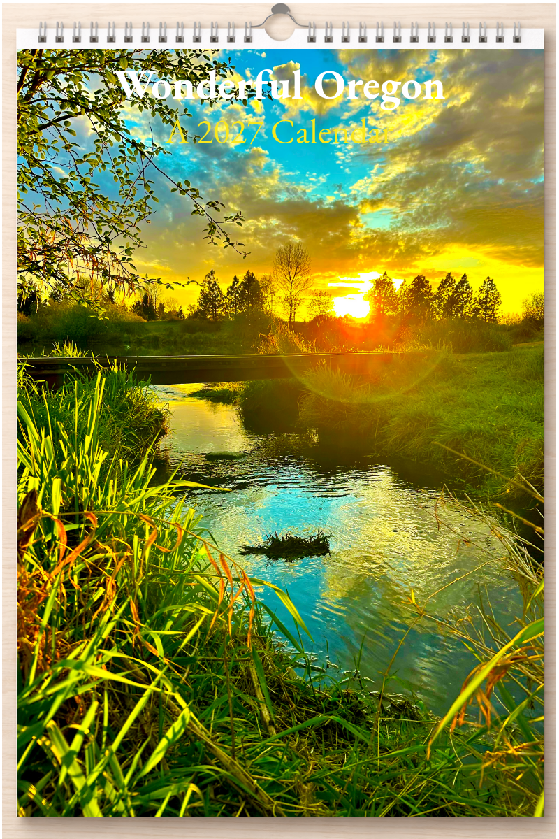Wonderful Oregon: A 2027 Calendar