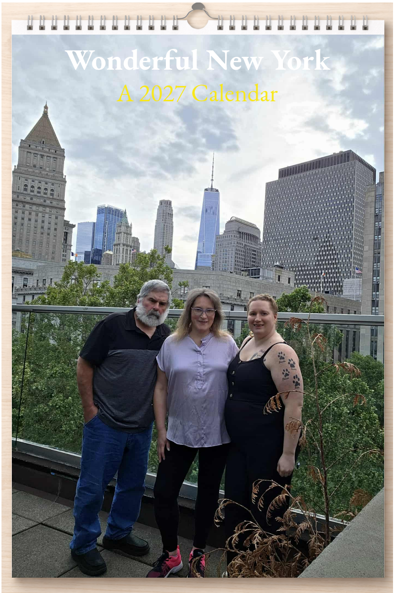 Wonderful New York: A 2027 Calendar
