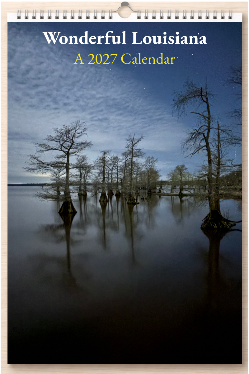 Wonderful Louisiana: A 2027 Calendar