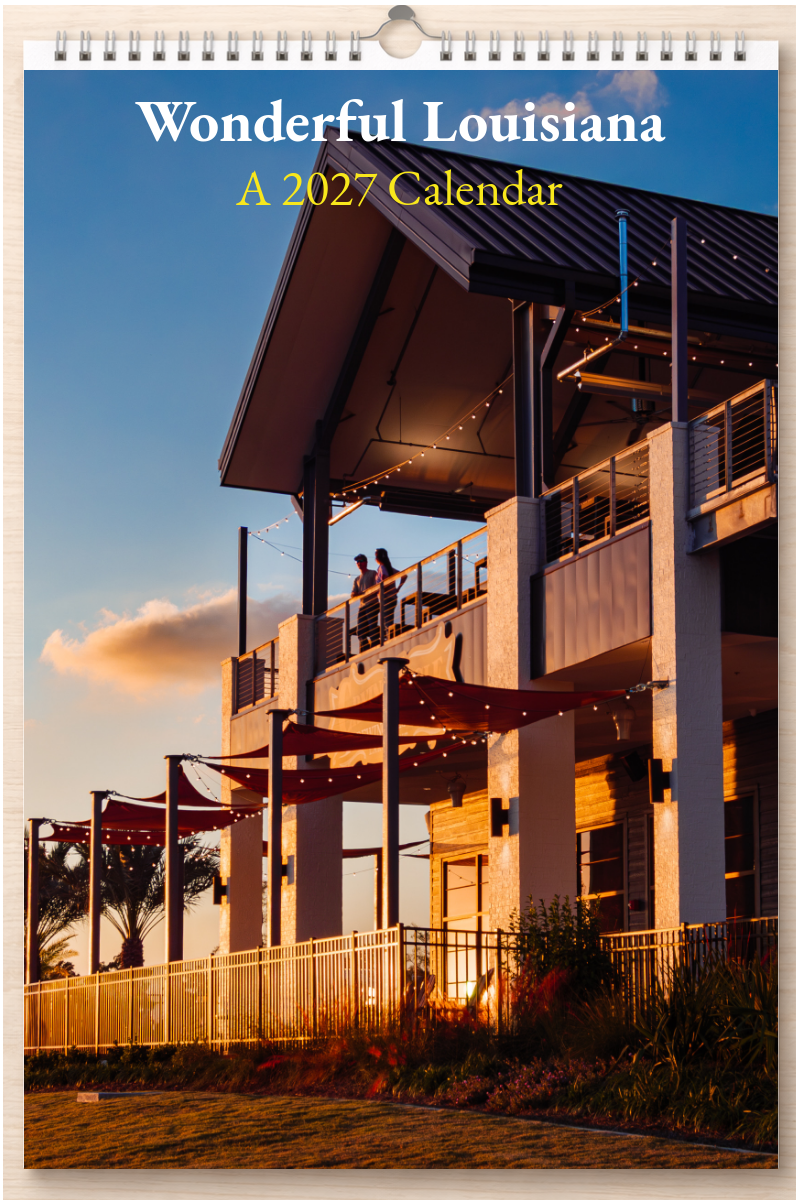 Wonderful Louisiana: A 2027 Calendar