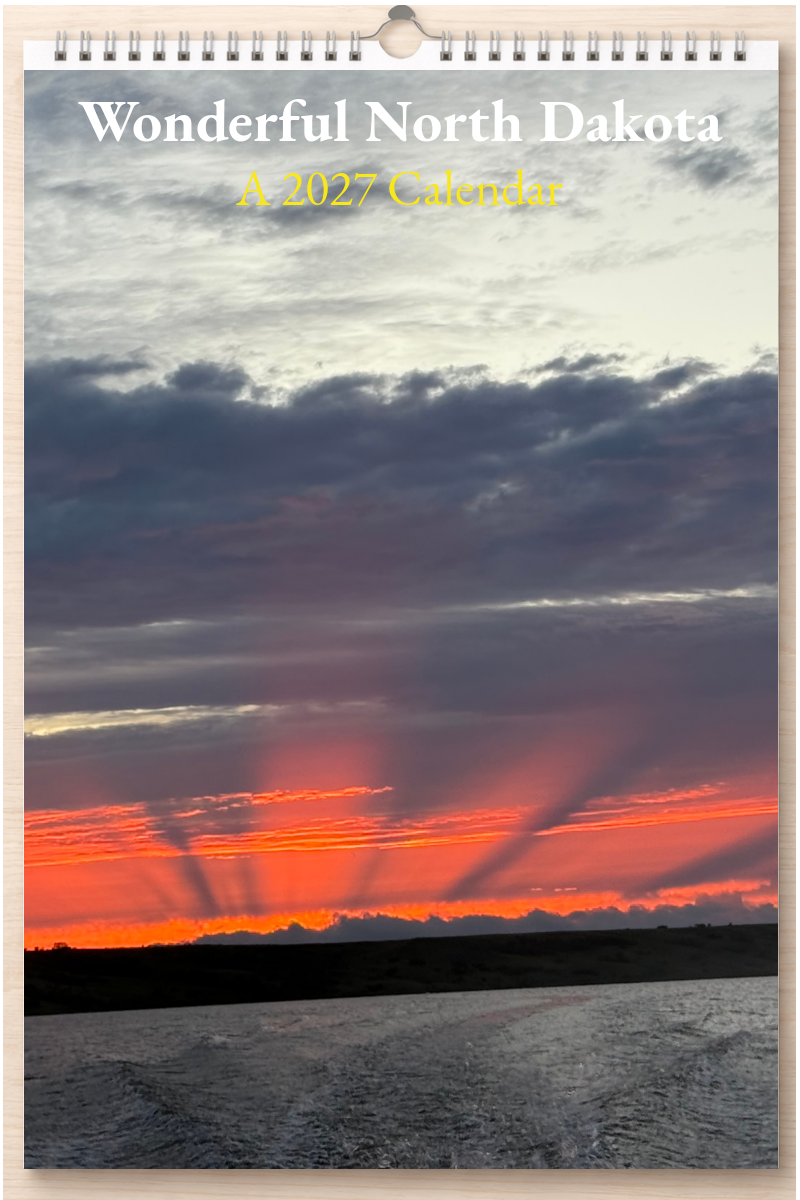 Wonderful North Dakota: A 2027 Calendar