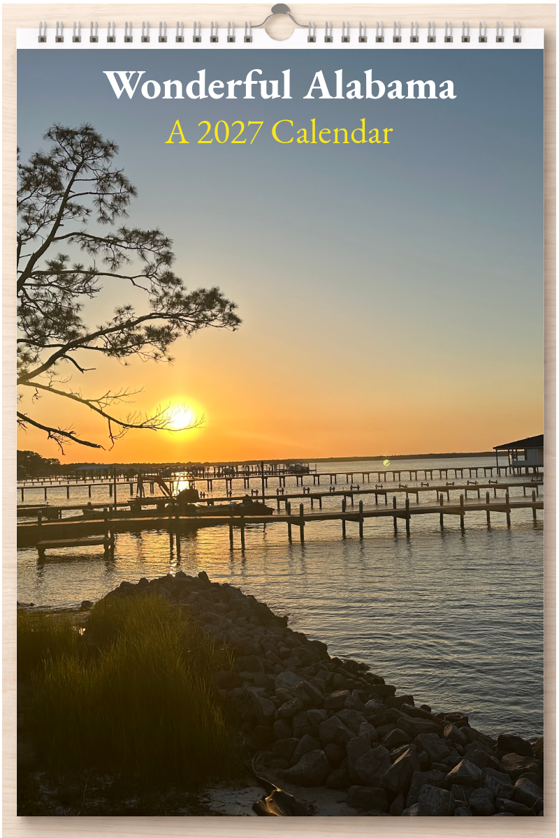 Wonderful Alabama: A 2027 Calendar