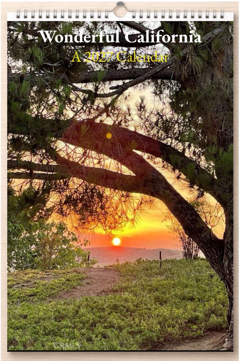 Wonderful California: A 2027 Calendar