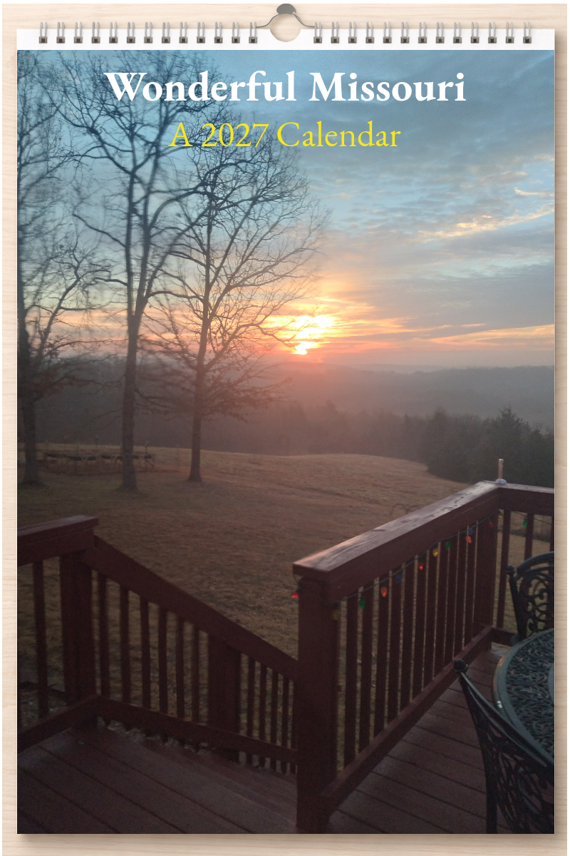 Wonderful Missouri: A 2027 Calendar