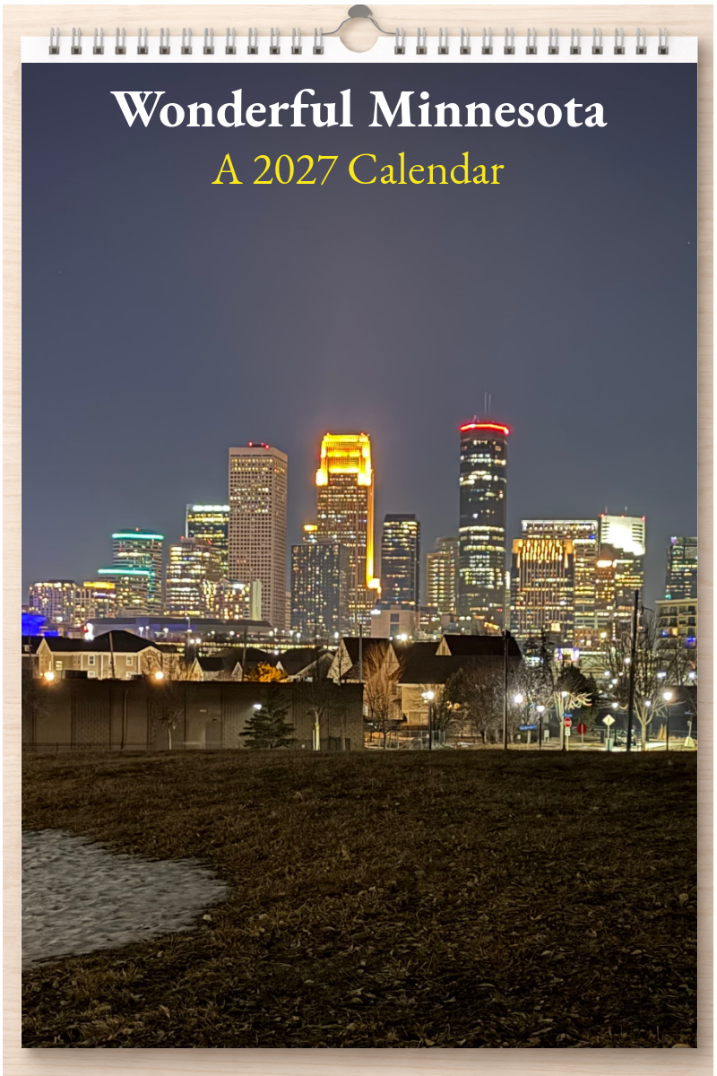 Wonderful Minnesota: A 2027 Calendar