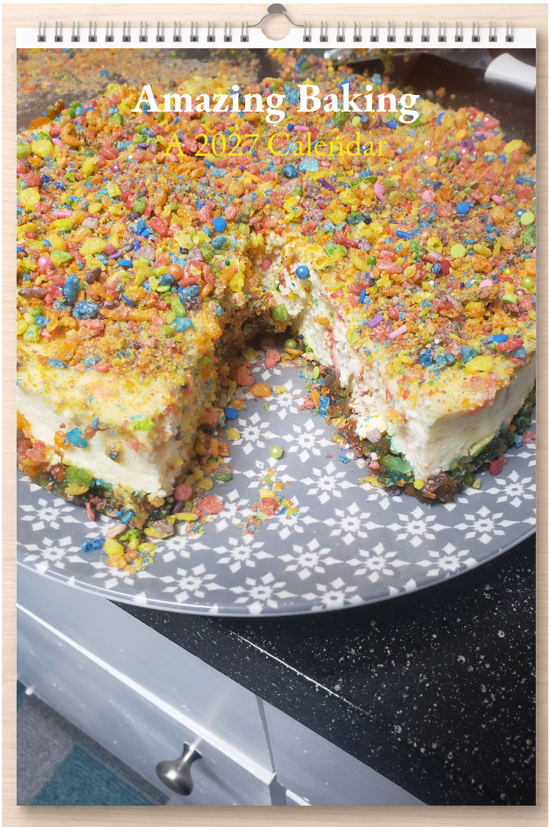 Amazing Baking: A 2027 Calendar