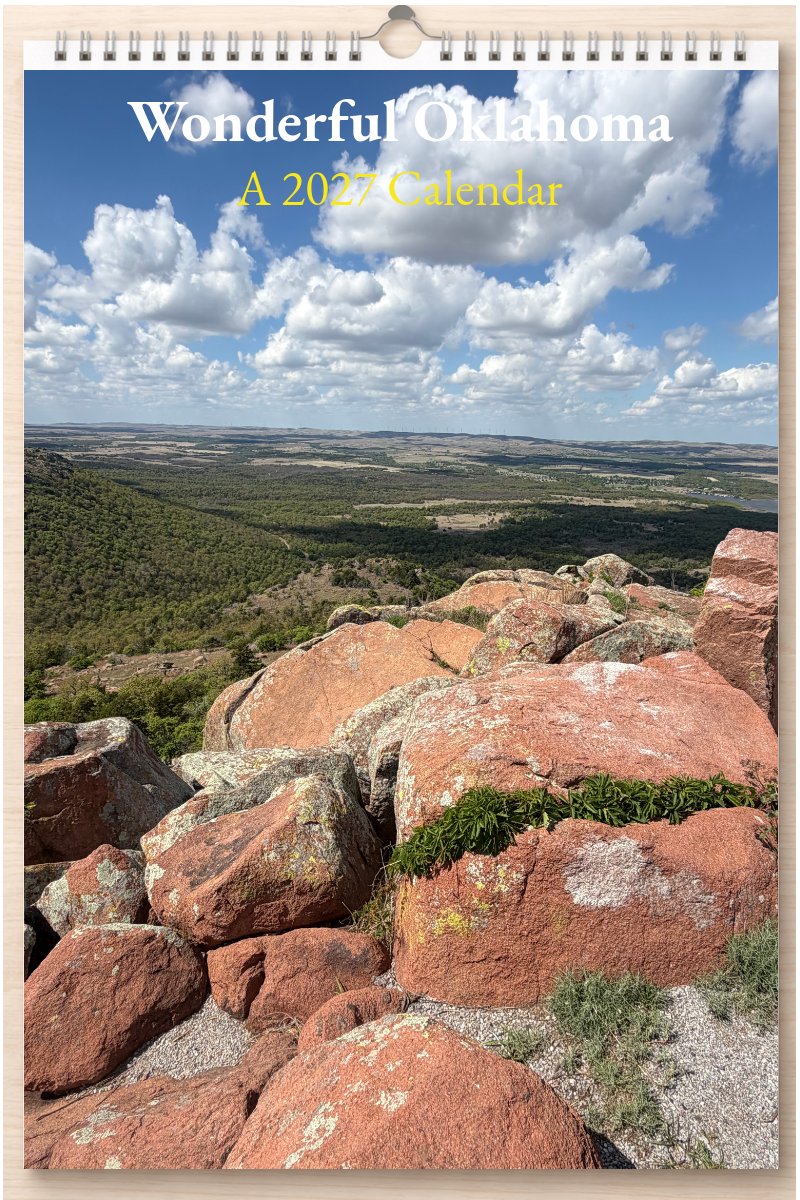 Wonderful Oklahoma: A 2027 Calendar