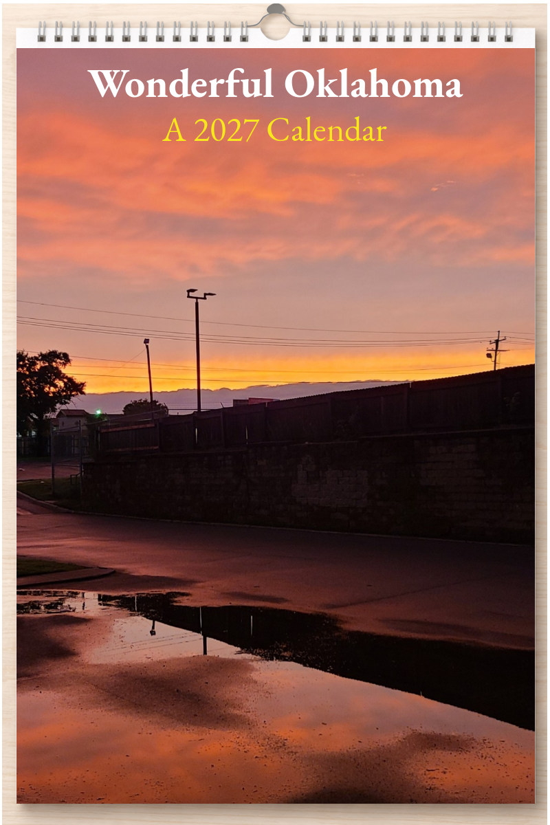 Wonderful Oklahoma: A 2027 Calendar