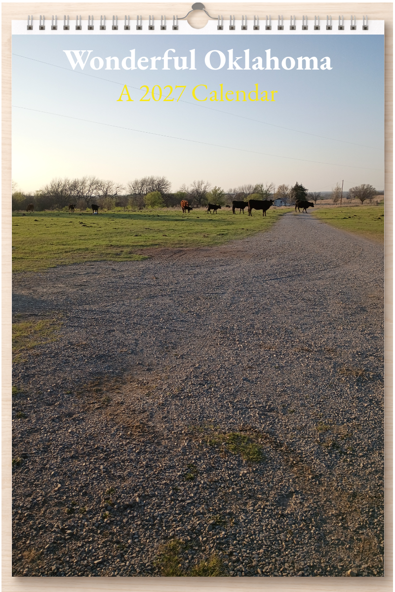 Wonderful Oklahoma: A 2027 Calendar