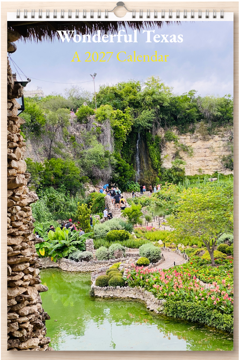 Wonderful Texas: A 2027 Calendar