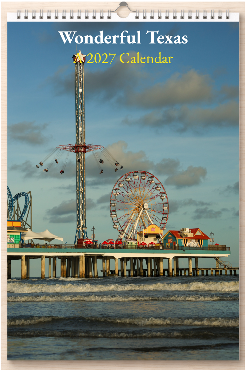Wonderful Texas: A 2027 Calendar
