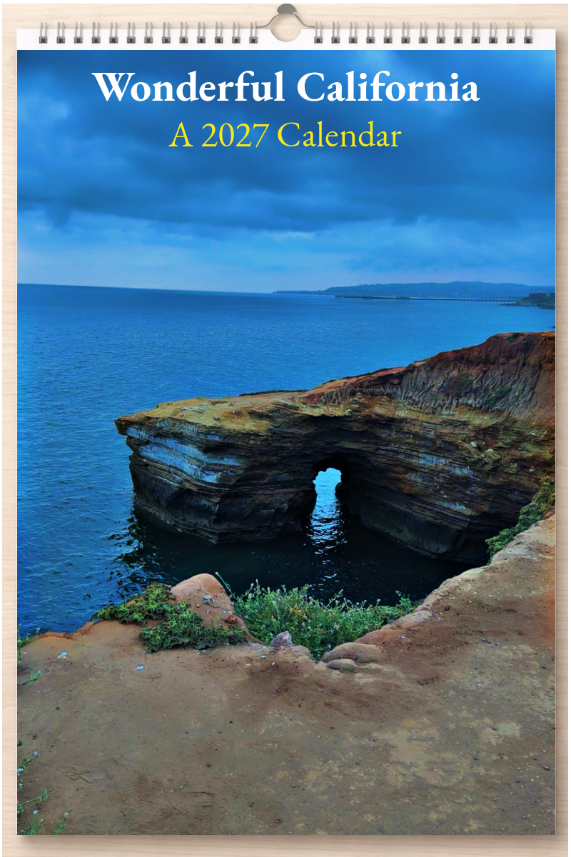 Wonderful California: A 2027 Calendar