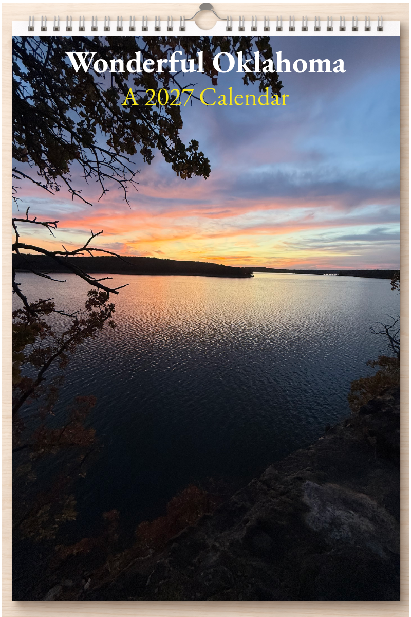 Wonderful Oklahoma: A 2027 Calendar