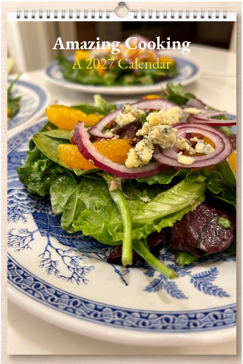 Amazing Cooking: A 2027 Calendar