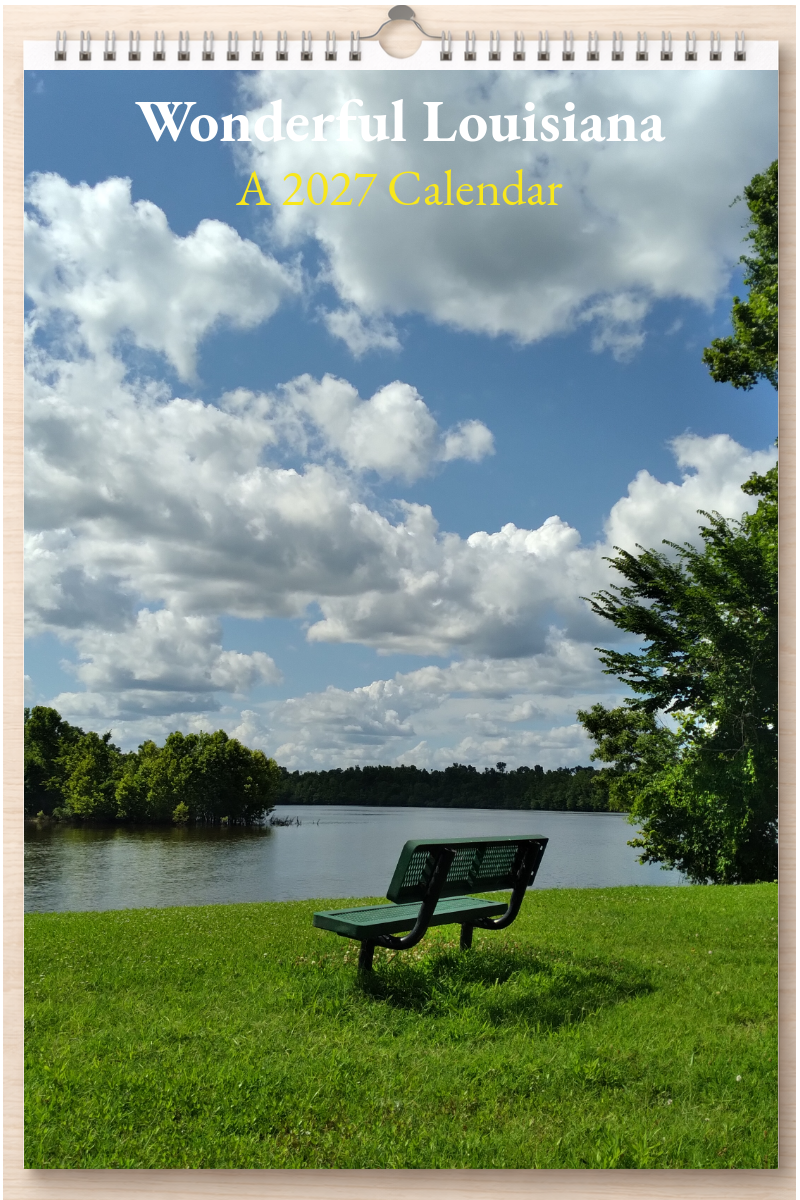 Wonderful Louisiana: A 2027 Calendar