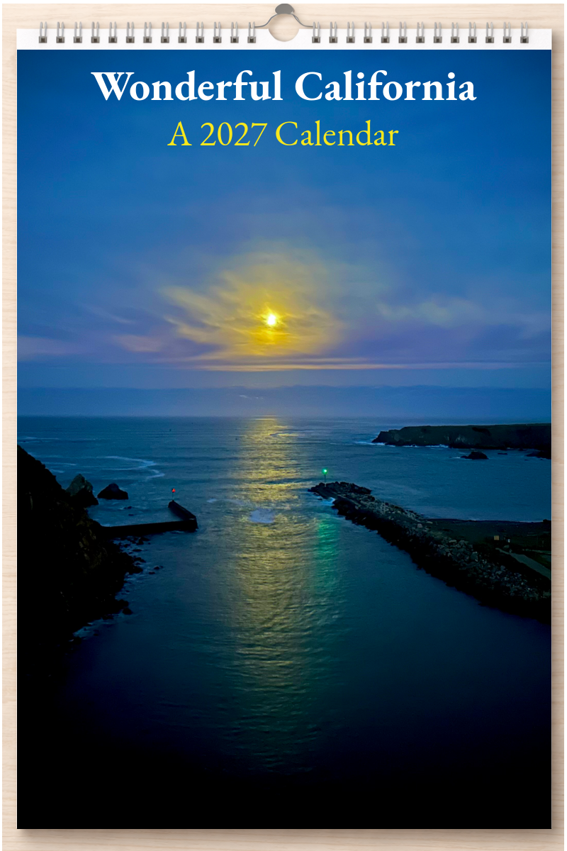 Wonderful California: A 2027 Calendar