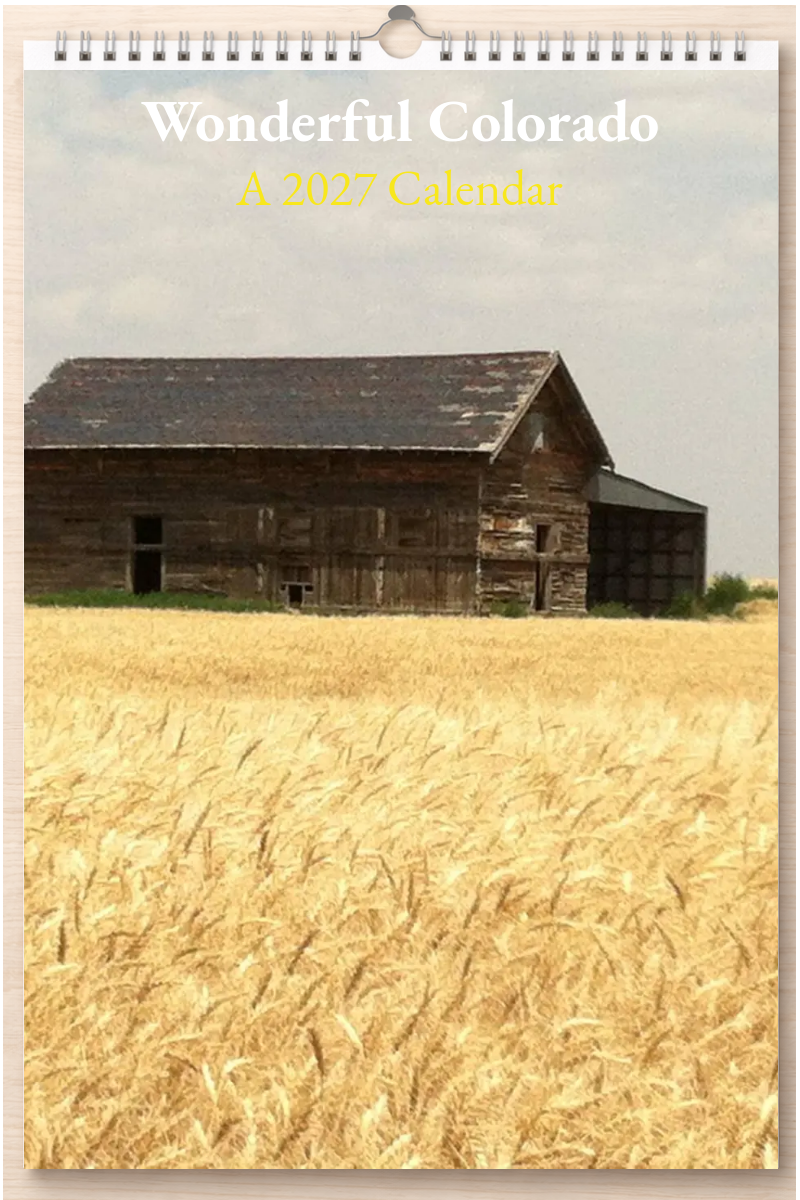 Wonderful Colorado: A 2027 Calendar