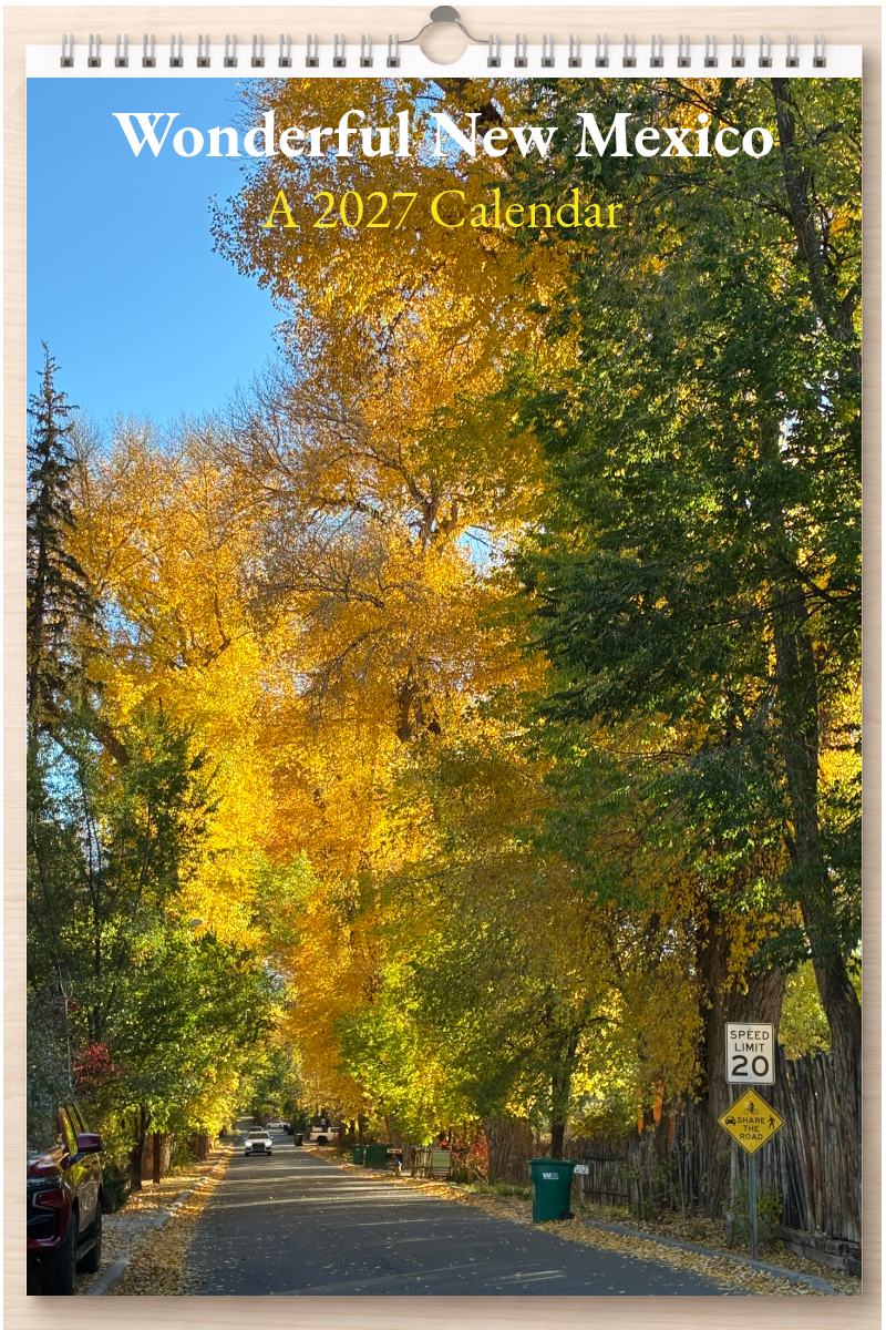 Wonderful New Mexico: A 2027 Calendar