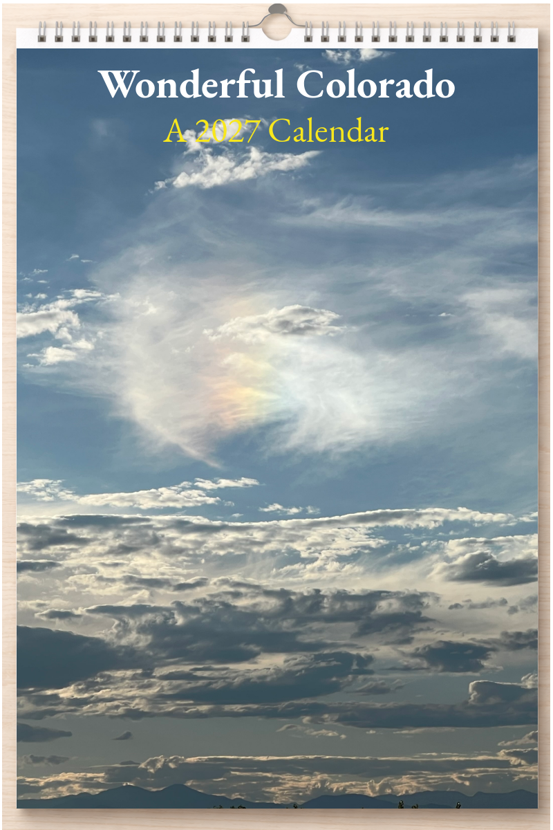 Wonderful Colorado: A 2027 Calendar
