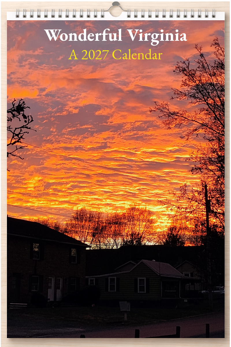 Wonderful Virginia: A 2027 Calendar