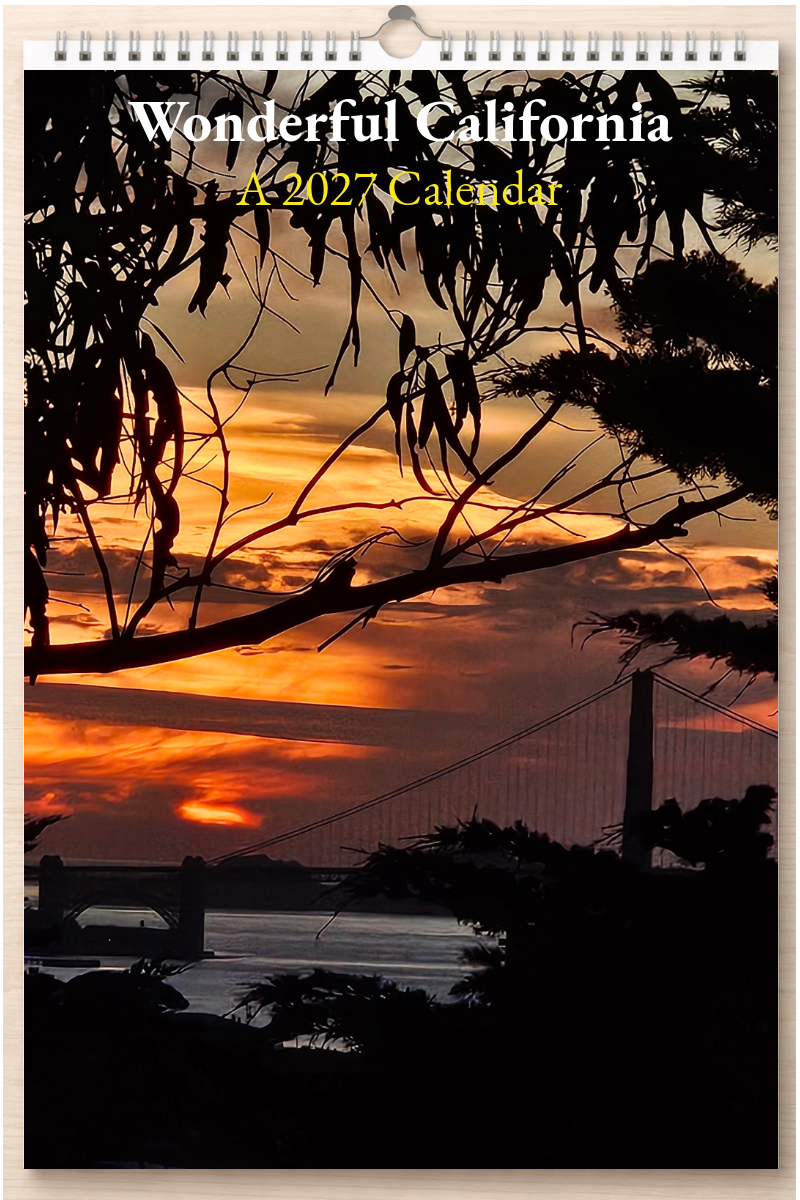 Wonderful California: A 2027 Calendar