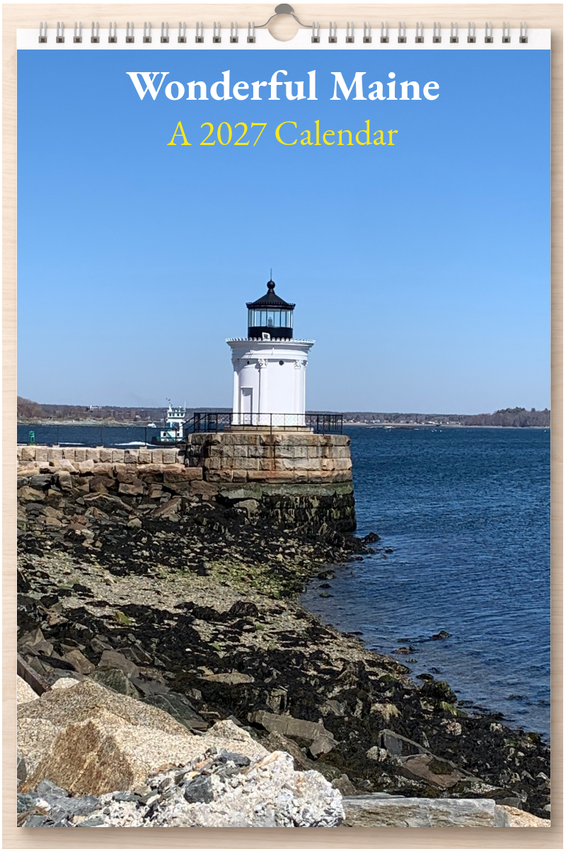 Wonderful Maine: A 2027 Calendar