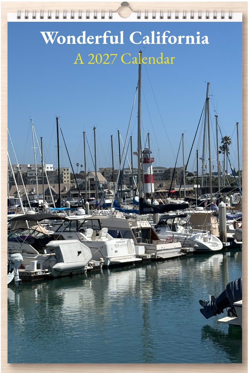 Wonderful California: A 2027 Calendar