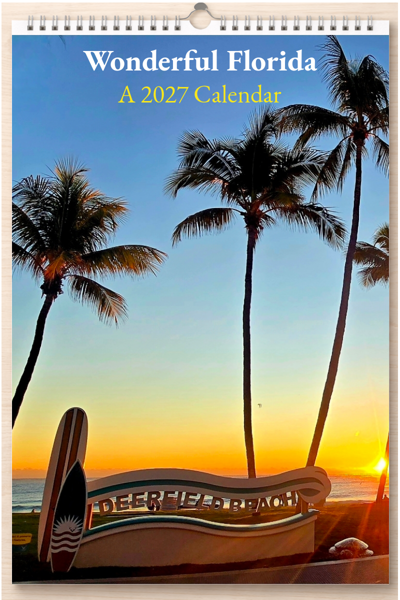 Wonderful Florida: A 2027 Calendar