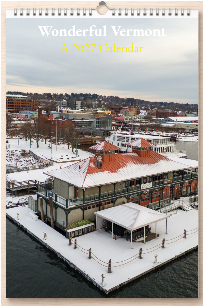 Wonderful Vermont: A 2027 Calendar