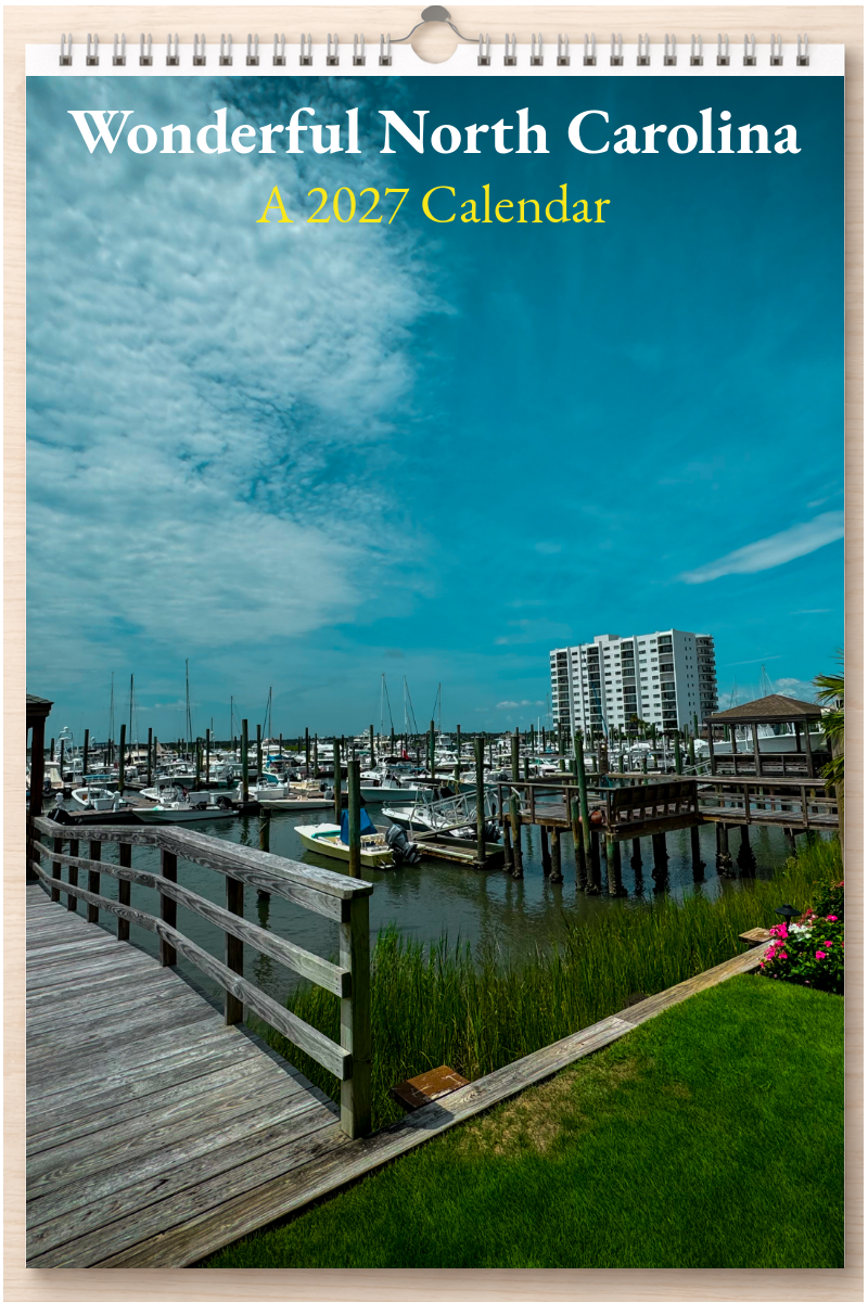 Wonderful North Carolina: A 2027 Calendar