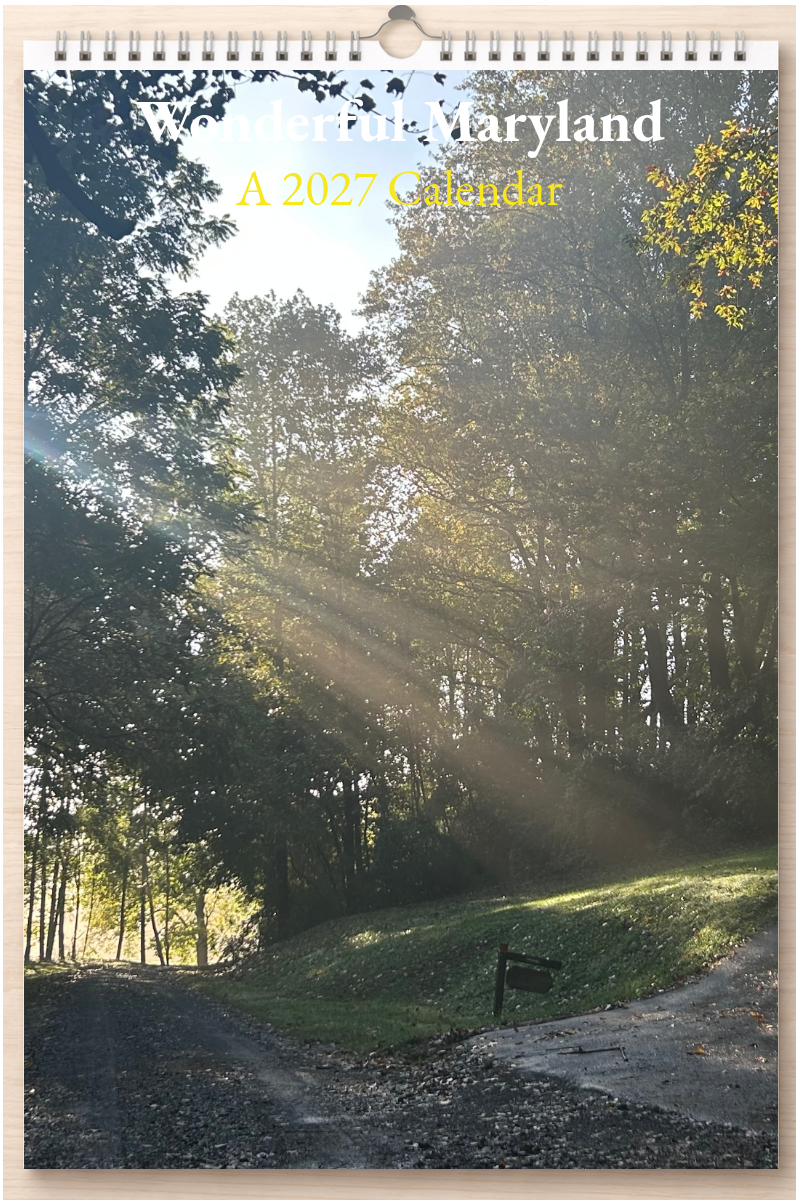 Wonderful Maryland: A 2027 Calendar