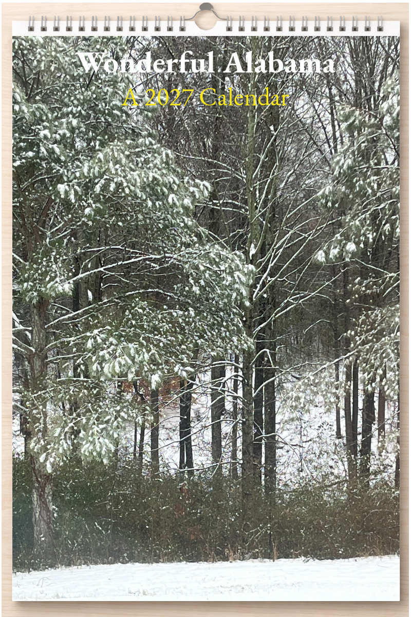 Wonderful Alabama: A 2027 Calendar