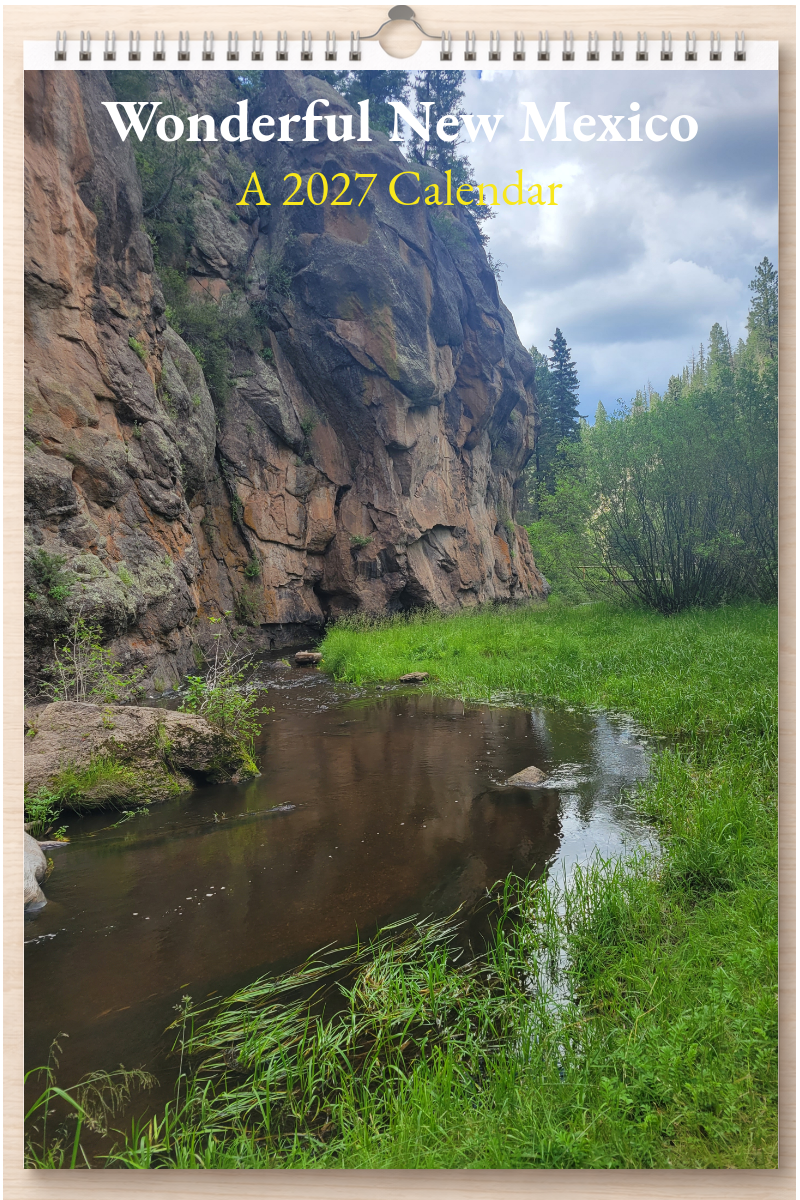 Wonderful New Mexico: A 2027 Calendar