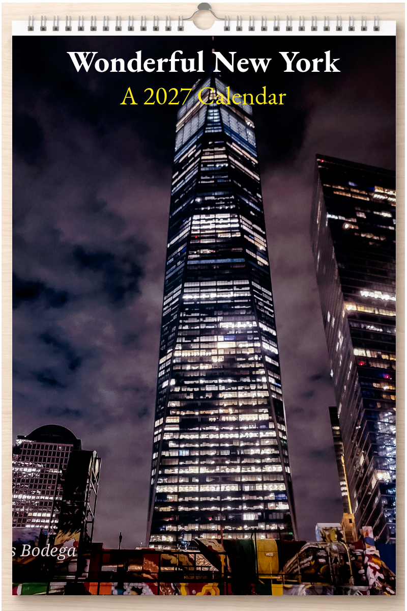 Wonderful New York: A 2027 Calendar