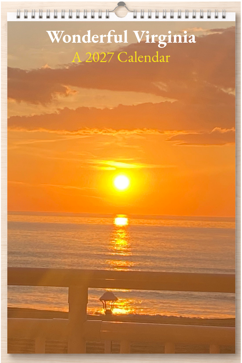 Wonderful Virginia: A 2027 Calendar