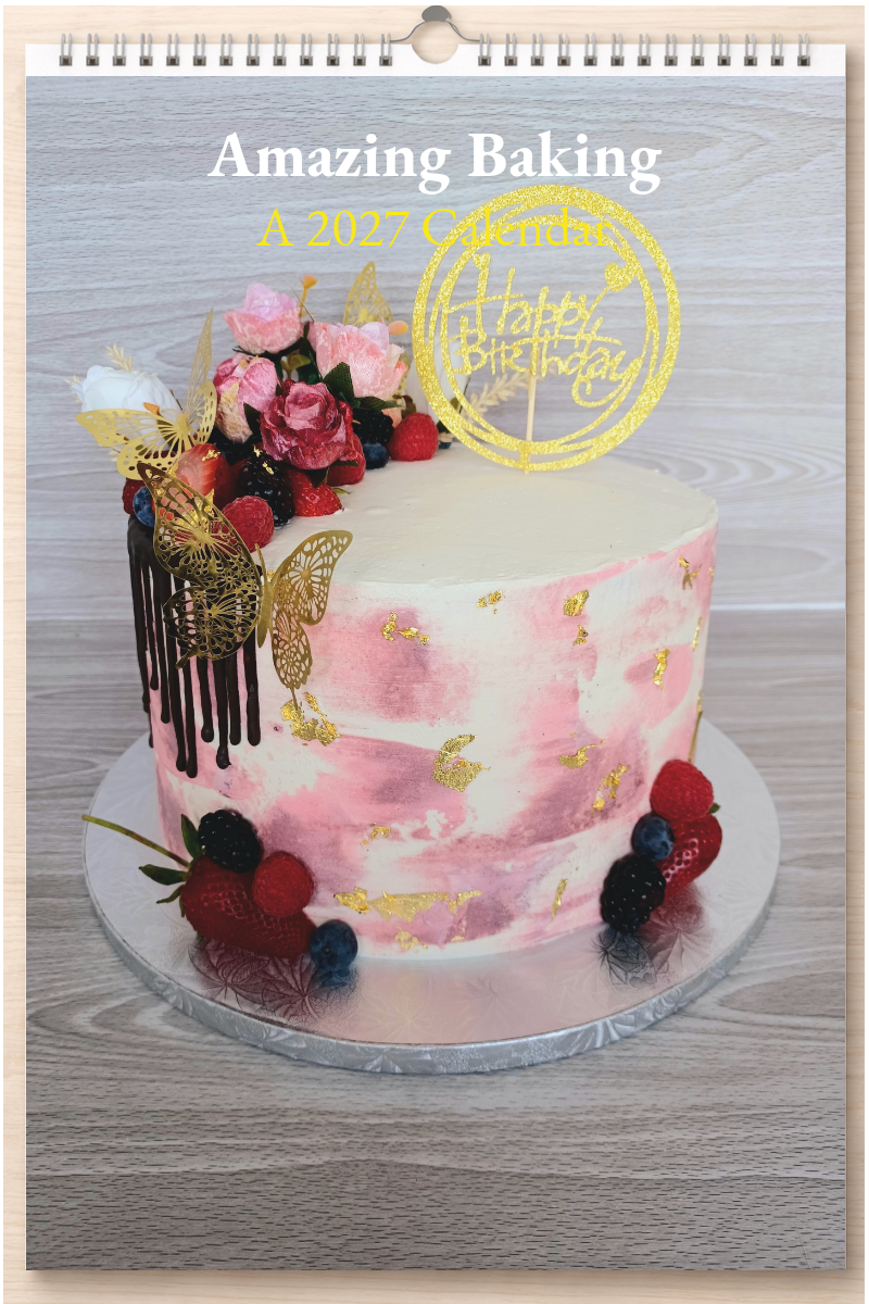 Amazing Baking: A 2027 Calendar