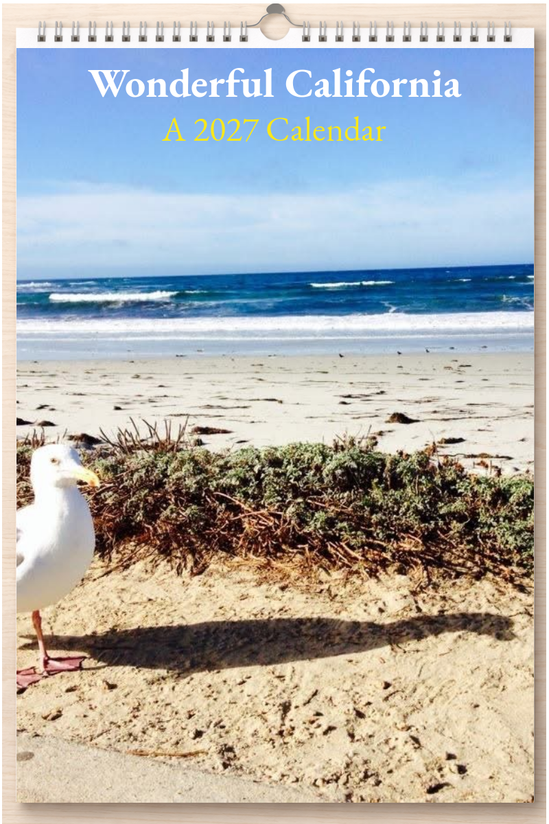 Wonderful California: A 2027 Calendar