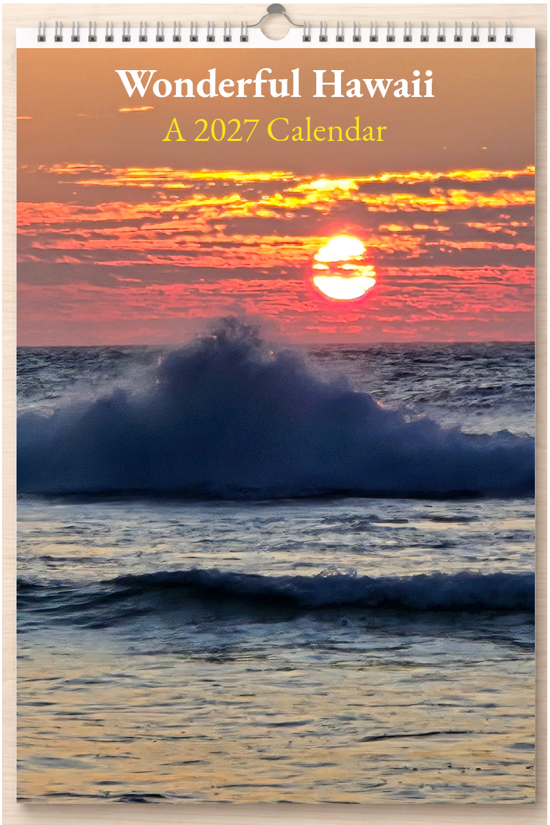 Wonderful Hawaii: A 2027 Calendar
