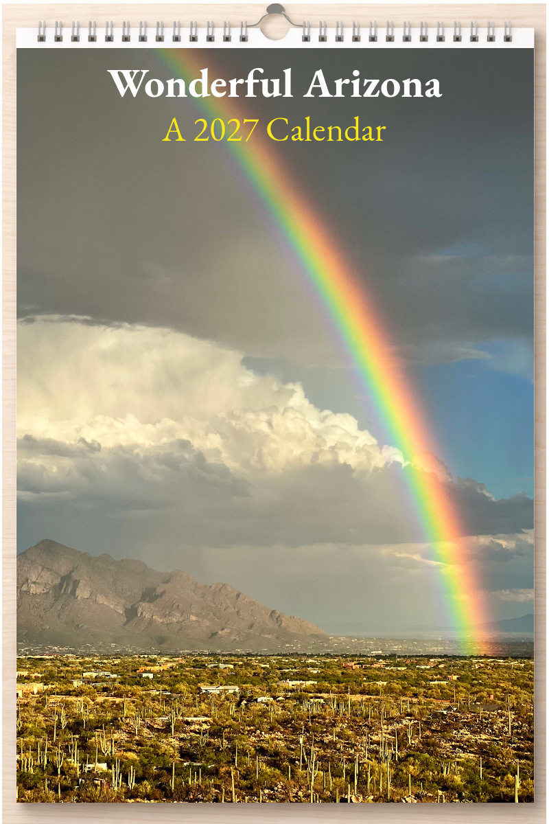 Wonderful Arizona: A 2027 Calendar