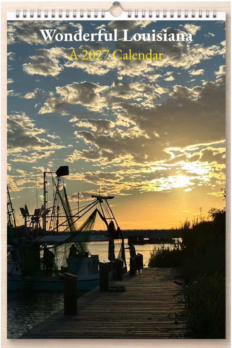 Wonderful Louisiana: A 2027 Calendar
