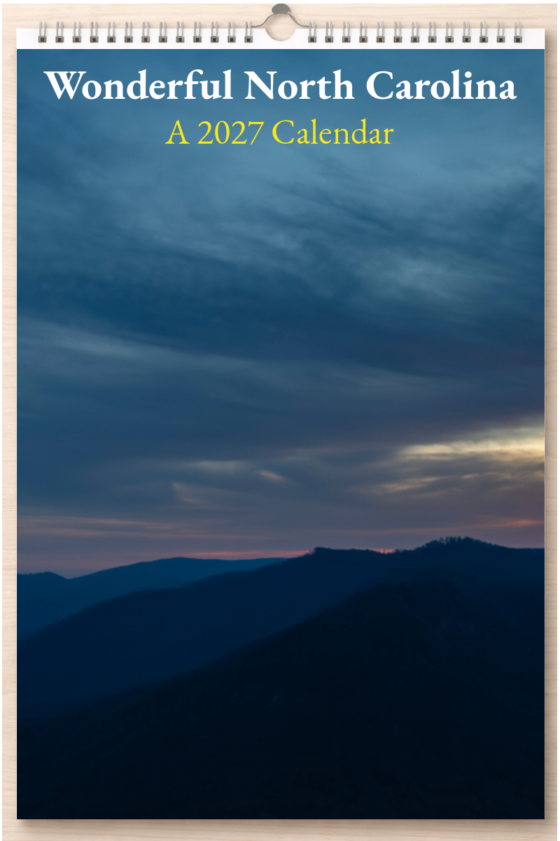 Wonderful North Carolina: A 2027 Calendar