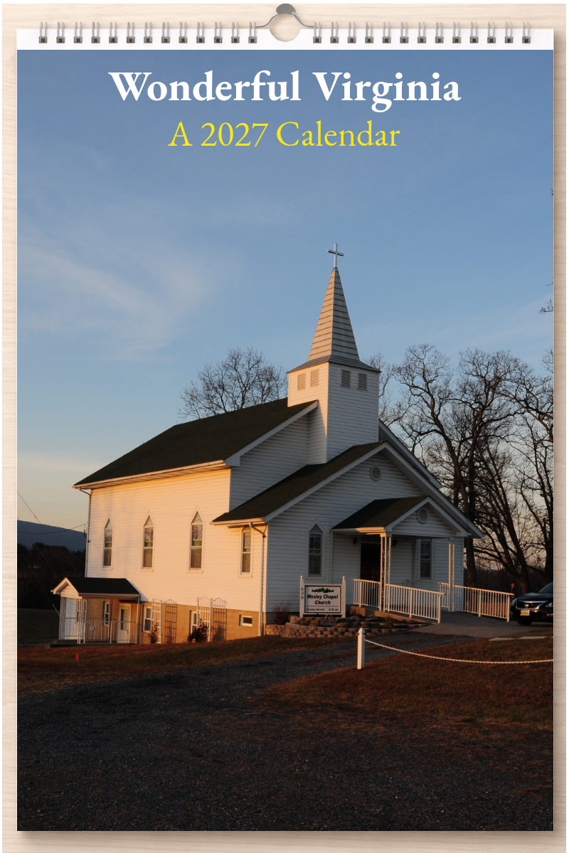 Wonderful Virginia: A 2027 Calendar