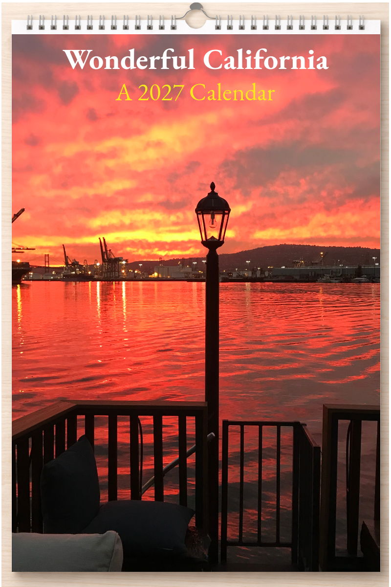 Wonderful California: A 2027 Calendar
