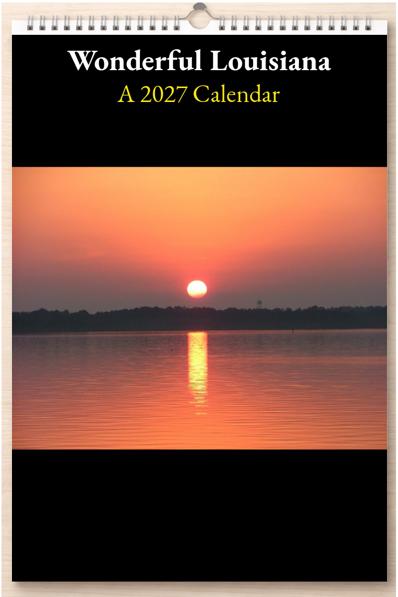 Wonderful Louisiana: A 2027 Calendar