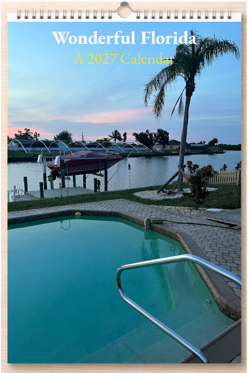 Wonderful Florida: A 2027 Calendar