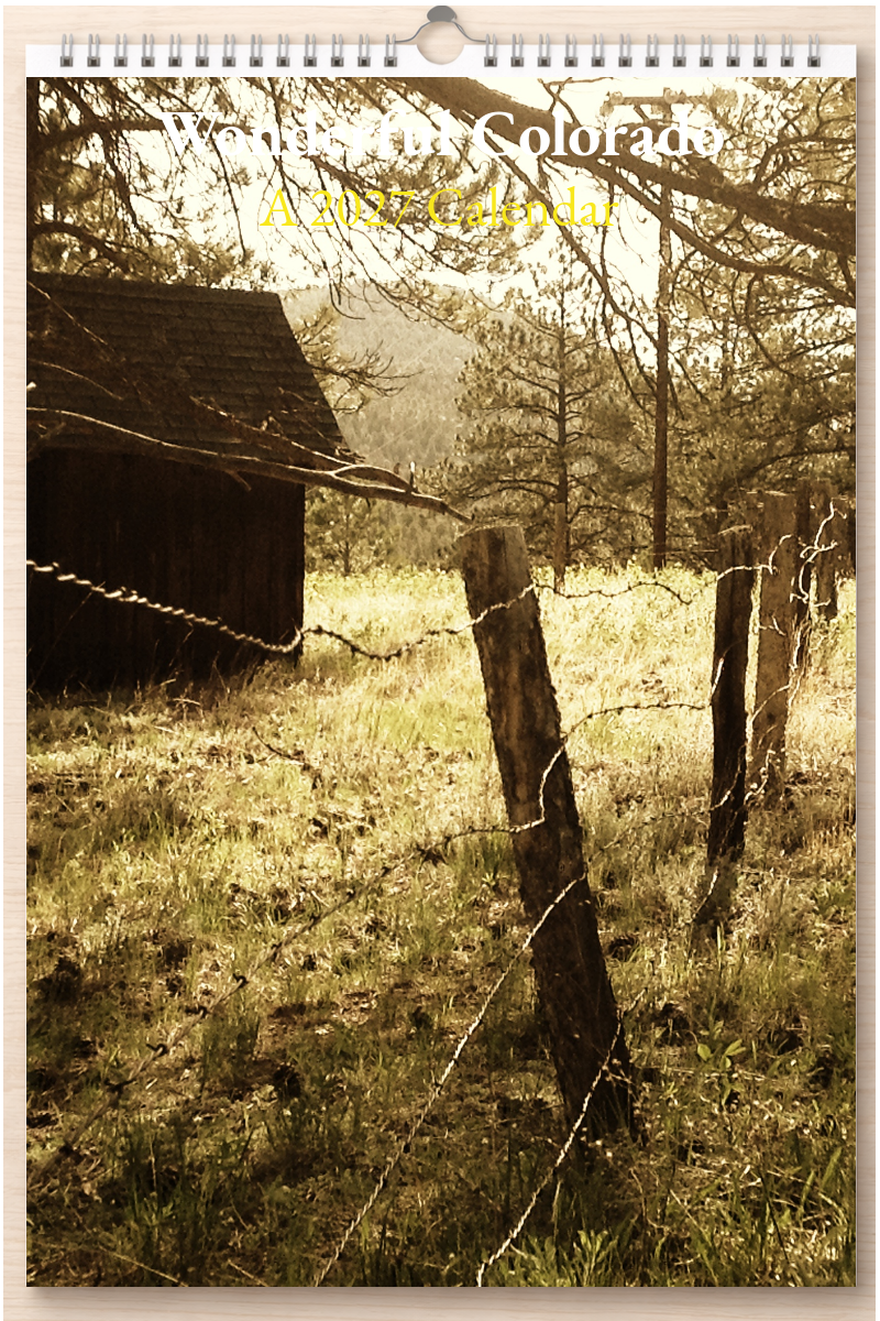Wonderful Colorado: A 2027 Calendar