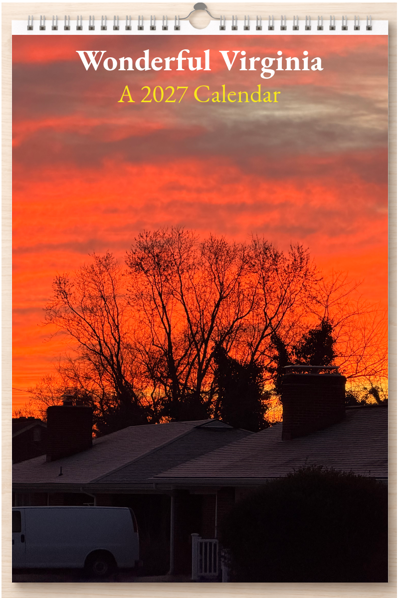 Wonderful Virginia: A 2027 Calendar