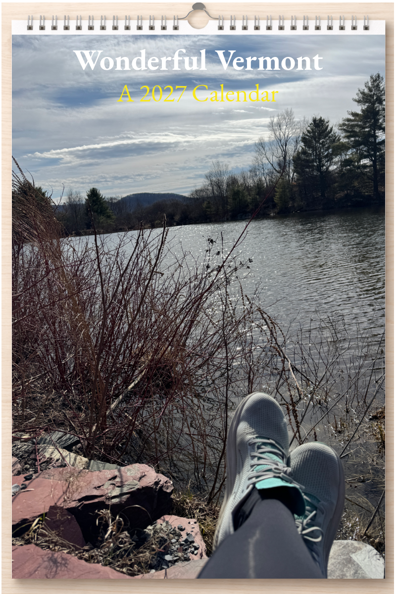 Wonderful Vermont: A 2027 Calendar