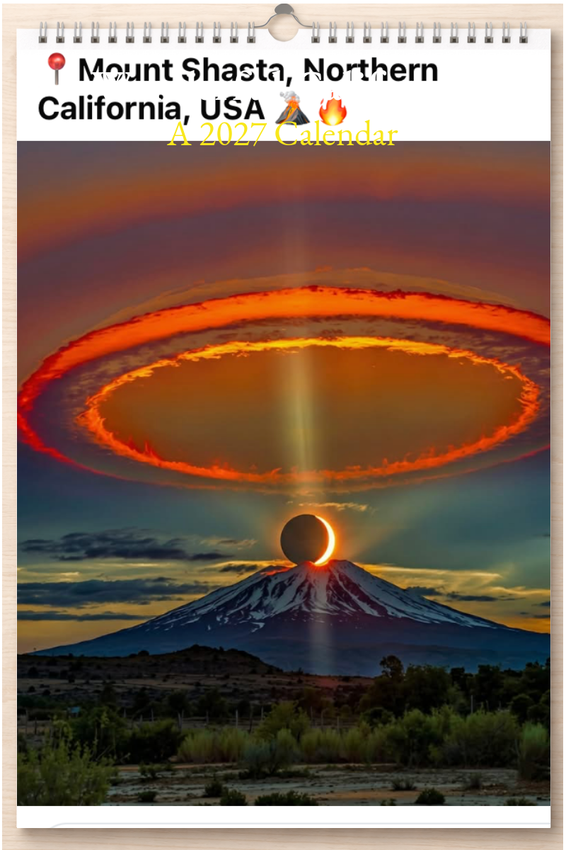 Wonderful California: A 2027 Calendar