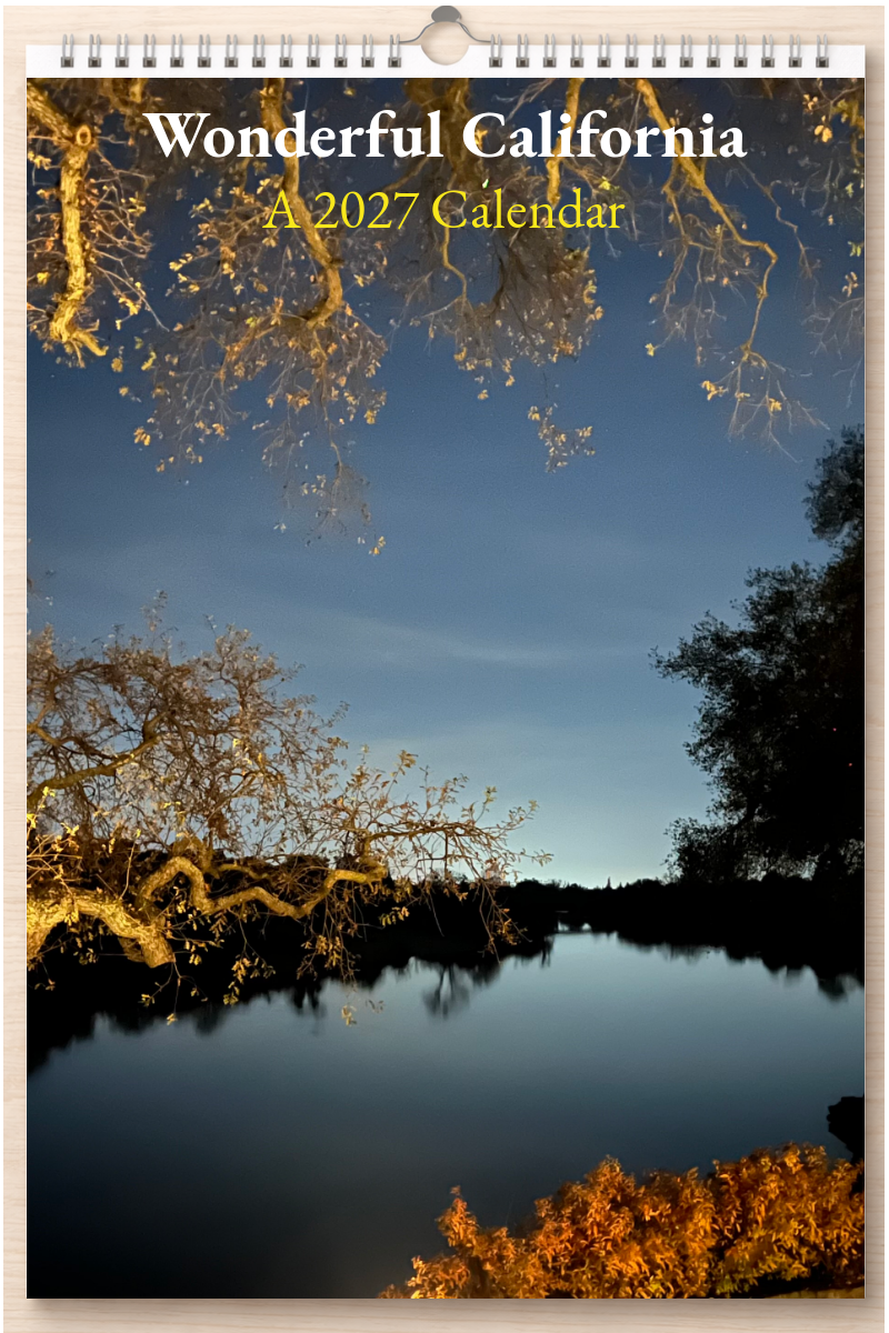 Wonderful California: A 2027 Calendar